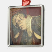 ジェーン・シーモア1536年のポートレート メタルオーナメント (左)