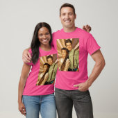 ジェーン・シーモア・ジョン・シュナイダー Tシャツ (ユニセックス)