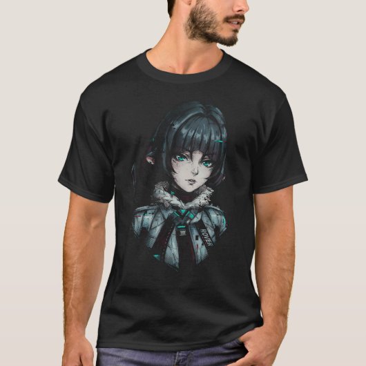 ジェーン・ドゥ ZZZ アニメイラスト Tシャツ (正面)