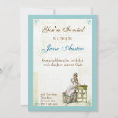 ジェーンAustenのカスタムの発表 招待状 (正面)