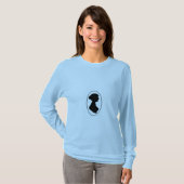 ジェーンAustenのシルエット Tシャツ (正面フル)