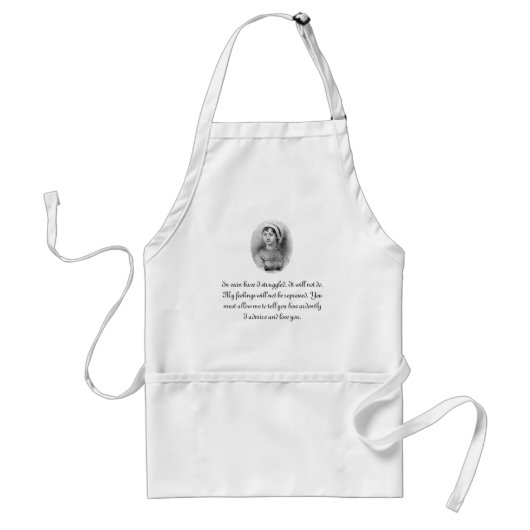 ジェーンAustenのプライド スタンダードエプロン (正面)