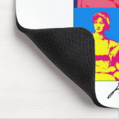 ジェーンAustenのポップアート マウスパッド (コーナー)