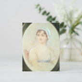 ジェーンAustenのポートレート ポストカード (スタンド正面)