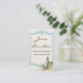 ジェーンAustenのユニークな名刺によってインスパイア 名刺 (スタンド正面)