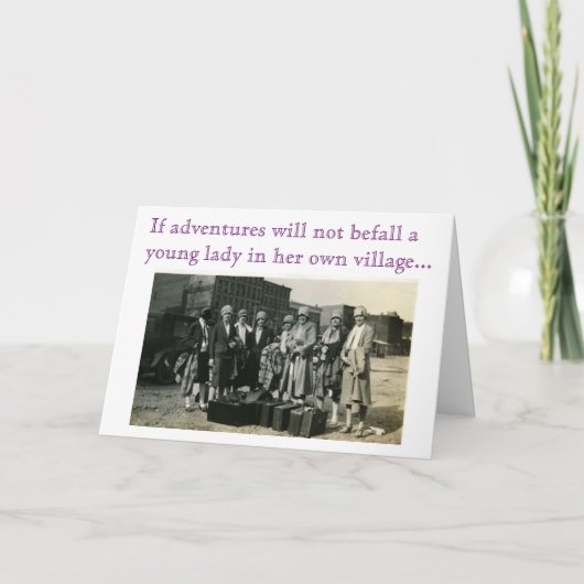 ジェーンAustenの卒業カード カード (正面)