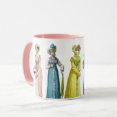 ジェーンAustenの執権期間 マグカップ (正面左)