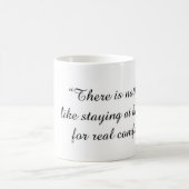 ジェーンAustenの引用文のマグ コーヒーマグカップ (中央)