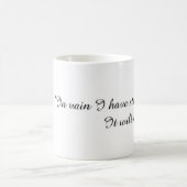 ジェーンAustenの引用文のマグ コーヒーマグカップ (中央)