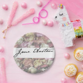 ジェーンAustenの署名 ペーパープレート (パーティー)