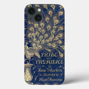 ジェーンAustenの高慢と偏見の孔雀1894年 iPhone 13ケース