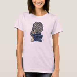 ジェーンAustenの高慢と偏見の孔雀1894年 Tシャツ