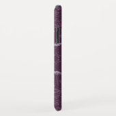 ジェーンAustenエマの本紫色の花愛引用文 Case-Mate iPhoneケース (裏面/右)