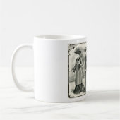 ジェーンAusten: かわいらしい女性 コーヒーマグカップ (左)