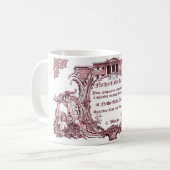 ジェーンAusten: Netherfieldの球の招待のマグ コーヒーマグカップ (正面左)