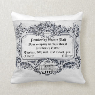 ジェーンAusten: Pemberleyの財産の球 クッション