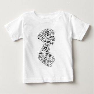 ジェーンAusten Wordle ベビーTシャツ