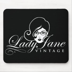ジェーンVintage女性マウスパッド マウスパッド