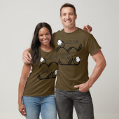 ジエおもしろいン及びトリエンの化学組成オーガニック物 Tシャツ (ユニセックス)