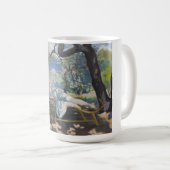 ジエスタ(ジャンヌがロッキングチェアで休む) コーヒーマグカップ (正面右)