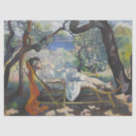 ジエスタ（ジャンヌがロッキングチェアで休む） 薄葉紙