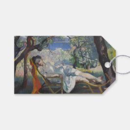 ジエスタ（太陽に照らされた庭で休むジャンヌ） ギフトタグ