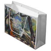 ジエスタ(太陽に照らされた庭で休むジャンヌ) ラージペーパーバッグ (正面アングル)