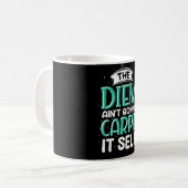 ジエムは自分を切り刻まない コーヒーマグカップ (正面左)