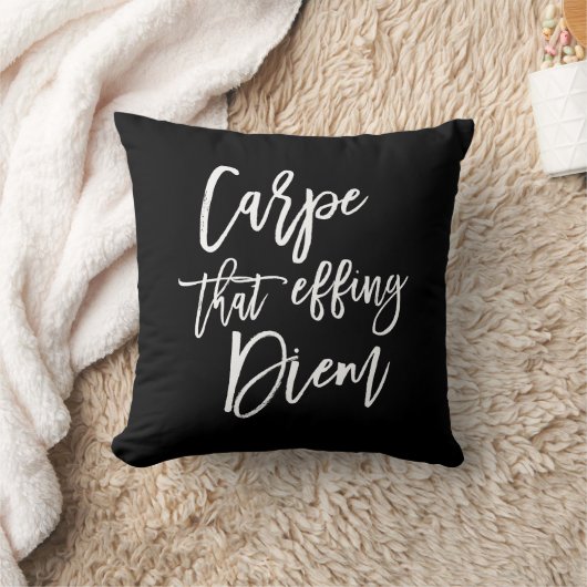 ジエムハンドレタス効果カーペ引用文 クッション (ブランケット)