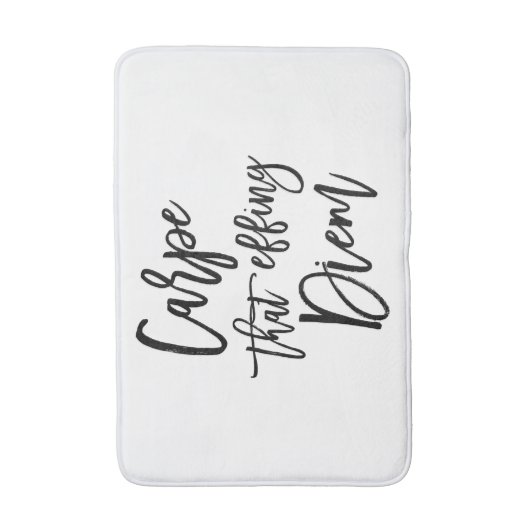 ジエムハンドレタス効果カーペ引用文 バスマット (正面縦)