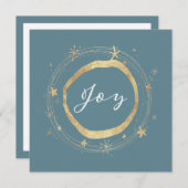 ジエレガントョイアイスブルー金ゴールドスター シーズンカード (正面/裏面)