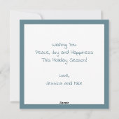 ジエレガントョイアイスブルー金ゴールドスター シーズンカード (裏面)