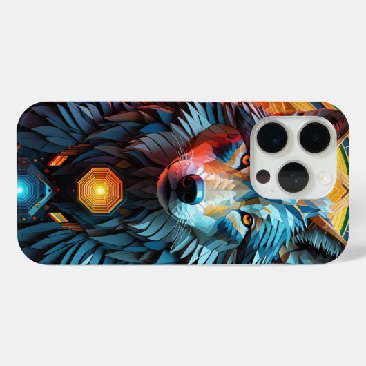 ジオウルフ Case-Mate iPhoneケース (裏面 (横))