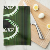 ジオカサーグリーンスプラッシュ キッチンタオル (四つ折り)