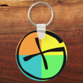 ジオカチングギア キーホルダー (正面)