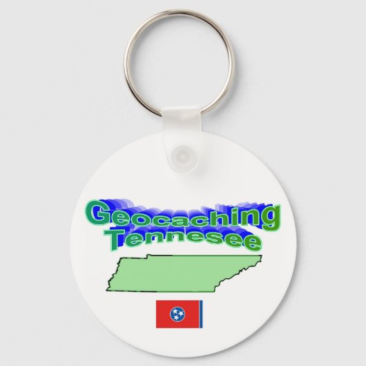 ジオカチングテンネゼキーチェーン キーホルダー (正面)
