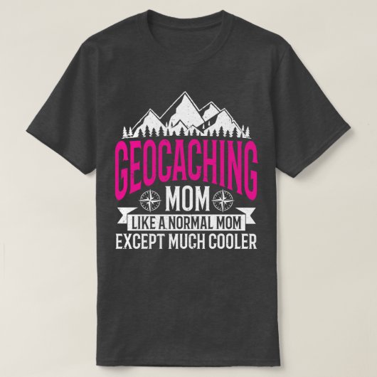 ジオカッシングジオカッシングGeocacher Geocache Geocaching Tシャツ (デザイン正面)