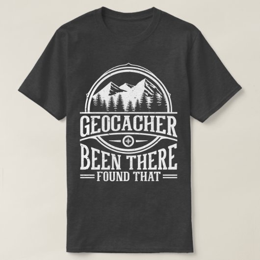 ジオカッシングジオカッシングGeocacher Geocache Geocaching Tシャツ (デザイン正面)