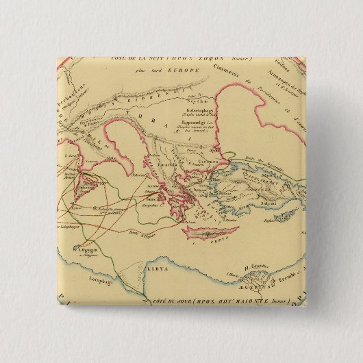 ジオグラフィエデグレッ初期のク 缶バッジ (正面)