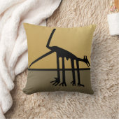 ジオグリフナスカペルー動物装飾用クッション クッション (ブランケット)