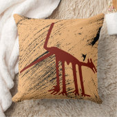 ジオグリフナスカ・ペルー動物 クッション (ブランケット)