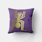 ジオグリフNazcaペルー動物クモ クッション (裏面)