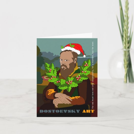 『ジオコンダ』ドストエフスキーアートノート カード (正面)