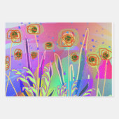 ジオコンテンポフローラ ラッピングペーパーシート (正面3)