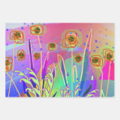 ジオコンテンポフローラ ラッピングペーパーシート (正面2)