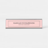 ジオシック | カスタマイズ デスクネームプレート (正面)