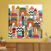 ジオタウン キャンバスプリント (インサイチュ (リビング))