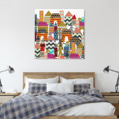 ジオタウン キャンバスプリント (インサイチュ (寝室))