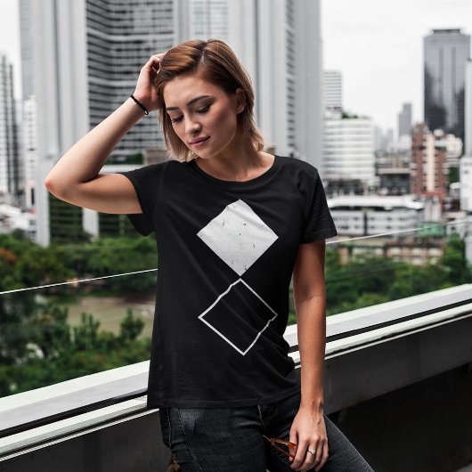 ジオダイヤモンド正方形 Tシャツ