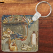 ジオットによるイエス・キリストの出生 キーホルダー (裏面)